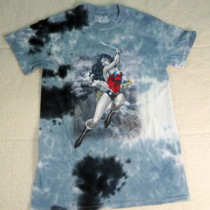 Wonder Woman DC Comics Tie Dye T-Shirt Small
